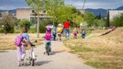 Bicicletada amb els alumnes d'infantil del CEIP Robert Graves - Foto: A.COSTA/UIB
